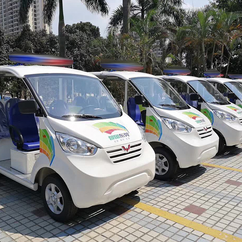 Open 5-seater patrol car