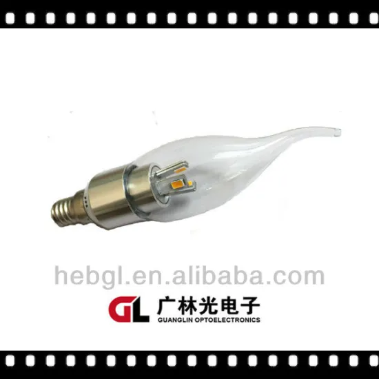 Popular High-efficiency Energy-saving candle lamp led 3W CE