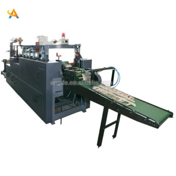 Fully Automatic Rope Paper Bag Handle Pasting Machine with Hot-melt Glue and Siemens Control