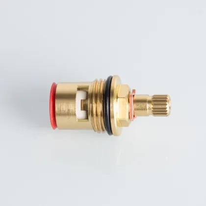 Ceramic Disc Shower Faucet Cartridge - Single Joystick Design