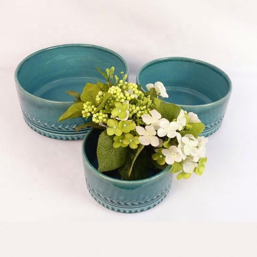 Ceramic Flowerpot Glazed Ceramic Flower Pots For Indoor Plants Factory