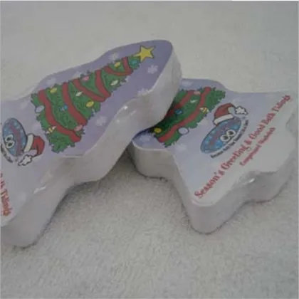 Comfortable 100% Cotton Compressed Towels Magic Towels Christmas Tree