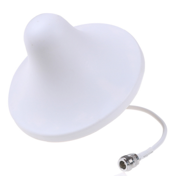 Omnidirectional Single-Polarized Aluminum Alloy Indoor Ceiling Antenna 800-3700MHz 2dBi/5dBi