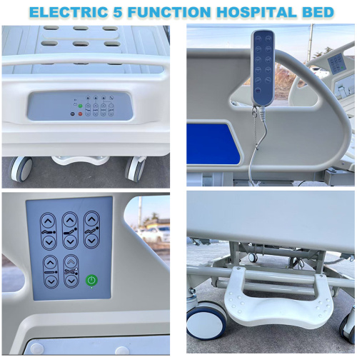 Homecare Furniture ABS Material ICUs Nursing Hospital Bed