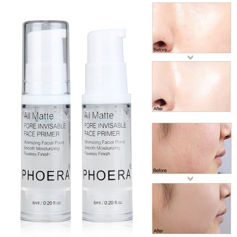 PHOERA Make Up Transparent Cream Pore Perfect Primer Oil Control Lasting Moisturizing Isolation fluid For make up Primer TSLM1