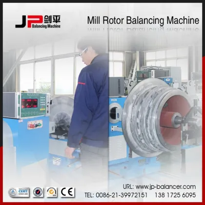 Jp Grinder Mill Tool Rotor Mill Rotor Dynamic Balancing