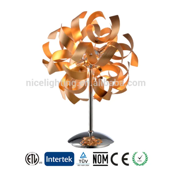 chinese bedside table lamps aluminum Table Lamp table lamp