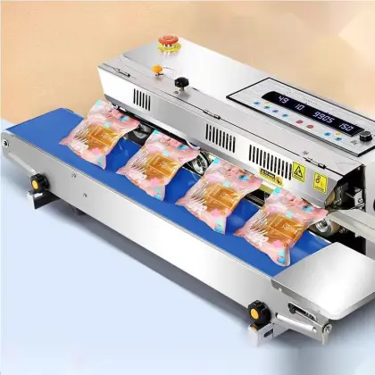 Heat Sealing Machine for Plastic Bags / Continuous Sealing Machine