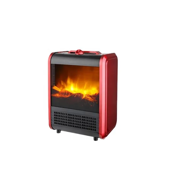 1500W Electric Fireplace Mini Ceramic Stove with LED Flame Heater - FP101