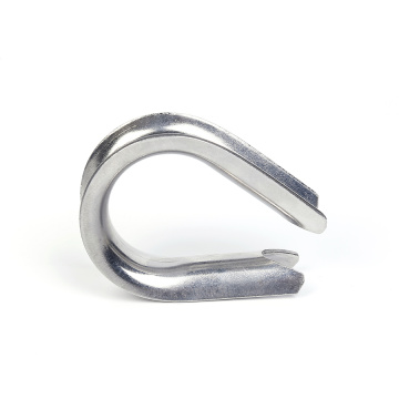 Stainless steel wire rope heart ring
