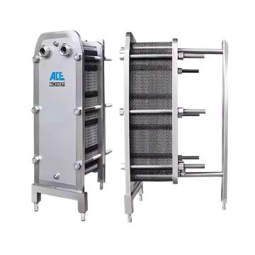 SS304 SS316L Exchangeur de chaleur de plaque en acier inoxydable