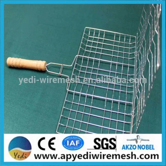 High quality woven/crimped Barbecue Wire Mesh structure is strong.