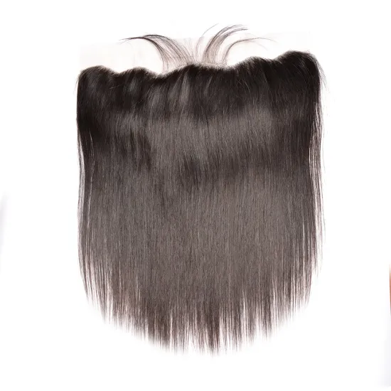 Hot selling hd lace frontal top quality 13*4 and 13*6   transparent swiss lace frontal virgin hair
