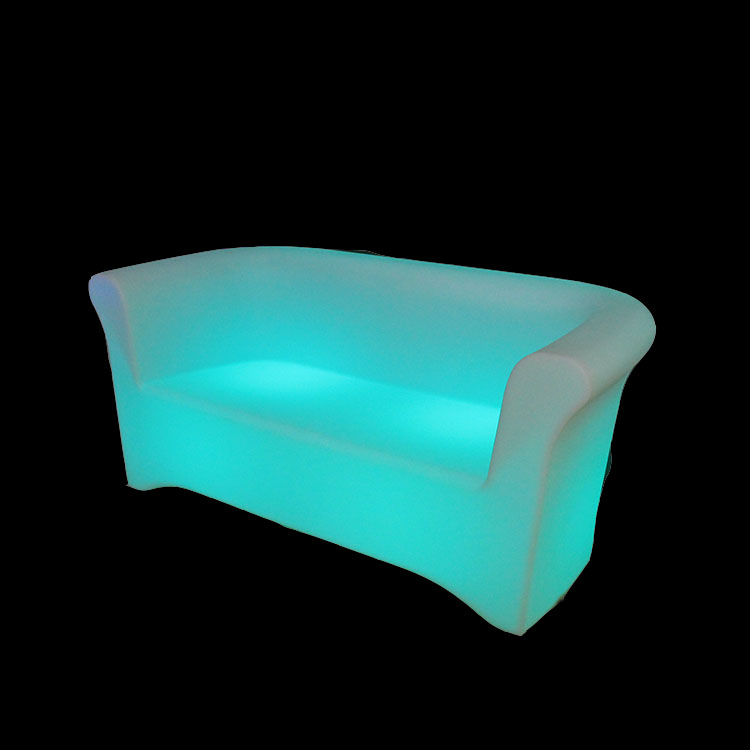 LED Bar Sofa Plastic Retro Style RGB Color