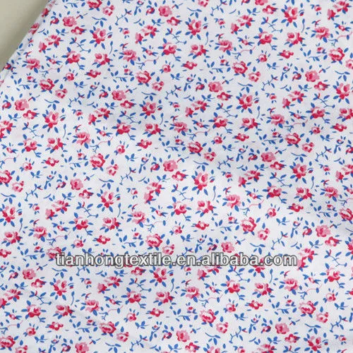 Cotton Printing Dress Fabric/Floral Reactive Printing Dress Fabric
