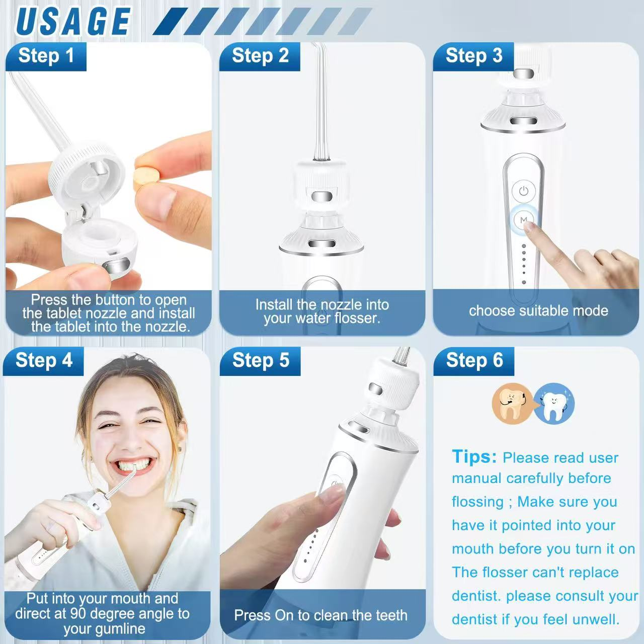 Water flosser