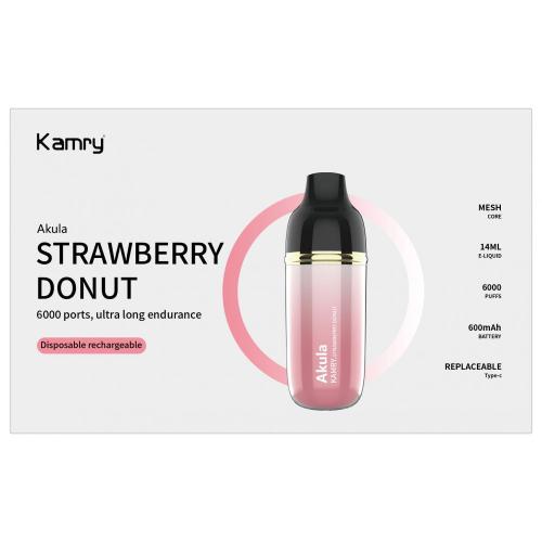 Kamry Akula malha bobina 6000puffs