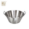 Outdoor Stainless Steel Cazo Pot Pan