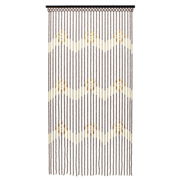 string door curtain with beads