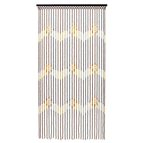 wood beaded door curtains