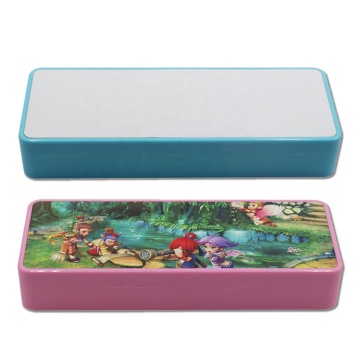 Subbank New Design Sublimation Heat Transfer Children's Plastic Pencil Case