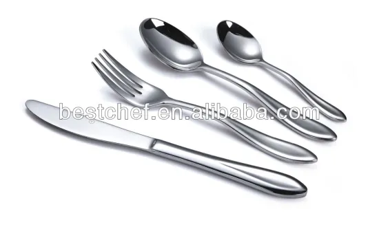 F112 stainless steel flatware sets spoon fork and knife
