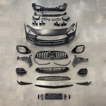 Factory Price Front Bumper Kit for Mercedes-Benz CLA-Class W118 2020-2021 including Grille and Rear Lip for CLA45 AMG