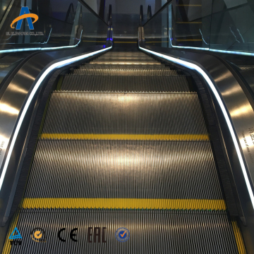 800mm Step Width Mall Escalator with 35 Degree Handrail and VVVF Control System