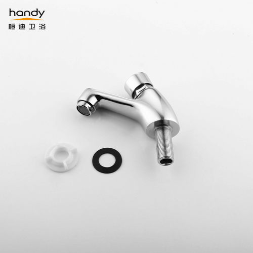 Hand-pressed delay self-closing Wash Basin Cold Tap