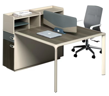 4-Person Office Conference Table - Cheap Team Work Desk for Employees
