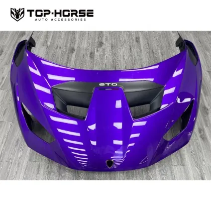 Lamborghini Huracan STO Dry Carbon Fiber Body Kit Facelift Bumper