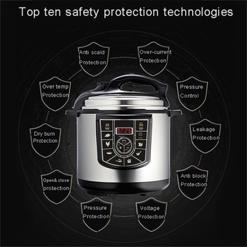 Brabantia Best Digital Pressure Cooker UK 6 Litre