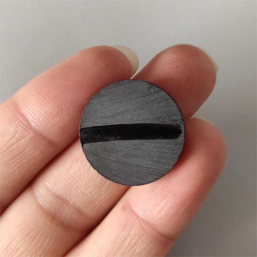 D25mm x 3 mm Ferritscheibenkeramikferritmagnet