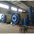Automatic old rubber pyrolysis plant