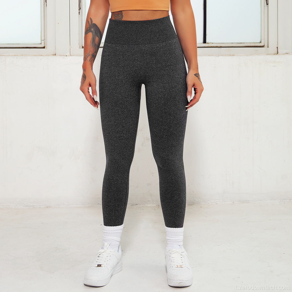 hip-peach sport dell&#39;anca in esecuzione leggings yoga fitness