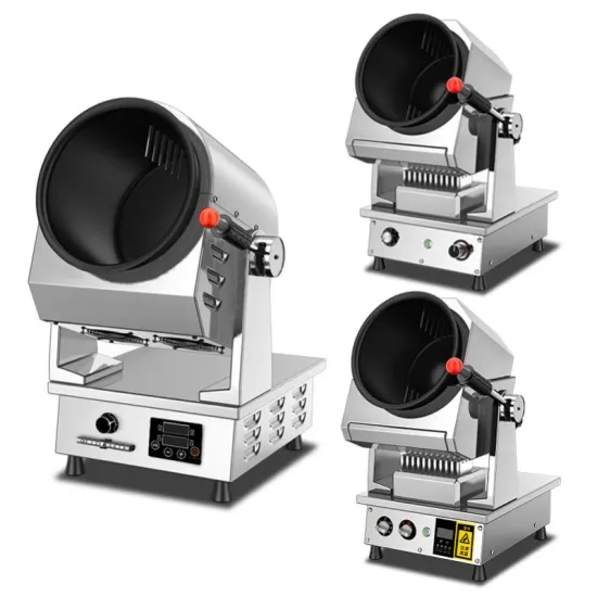 Automated Restaurant Kitchen: Electric Fried Rice Wok, Intelligent Stir Fry Cooking Robot, and Commercial Cooking Machines for Enhanced Efficiency