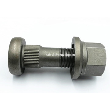 China Factory OEM Hub Bolt Assembly untuk DAF Truck Wheel Stud and Nut