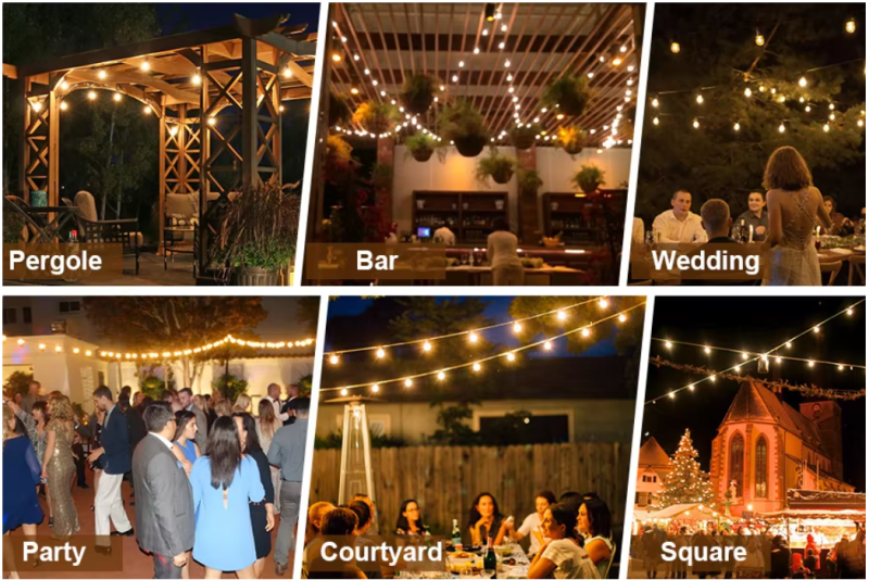 S14 Led string ball lamp