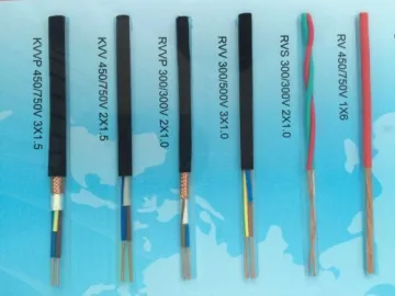 Copper conductor PVC insulated flexible wire