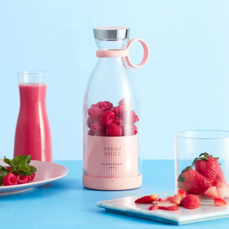 Liquidificador de alimentos do fabricante de smoothie recarregável USB