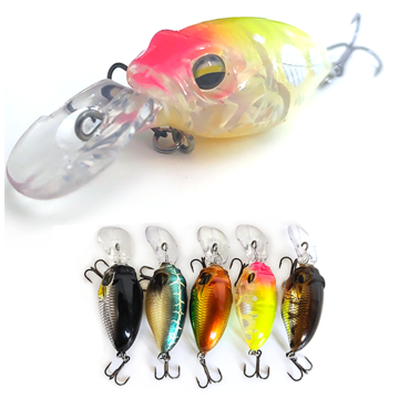 2023 MISTER LURE GT-H049 5g 60MM Fishing Tackle Bass Lures Crank Bait Minnow Lure