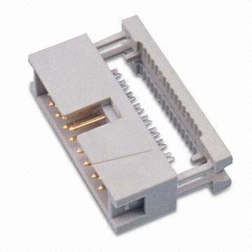 Brass Pin Header with Current Rating of 3A and 500V AC Withstanding Voltage