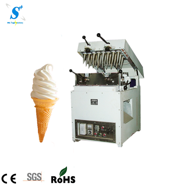 Fackel Typ Handelsschnitzer Wörter Ice Cream Cone Wafer Keks Machine