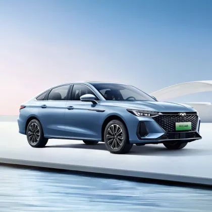 Chery Plug-in Hybrid 1.5T 156bhp L4 Fengyun A8 1DHT China New Energy Vehicle" could be simplified to "Chery Fengyun A8 Plug-in Hybrid 1.5T 156bhp China NEV" as a suitable title for a search engine.