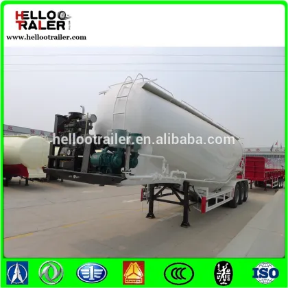 35cbm~60cbm coal ash fly ash cement bulker trailer