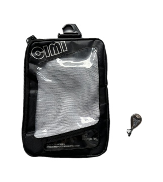 Surfboard Fin Bag: Twin Tab Tri Fin Set with Fiberglass and Dual Tab Surfing Fin Key