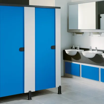 hpl toilet partition wilsonart high pressure laminate glossy solid core panel manufacturer