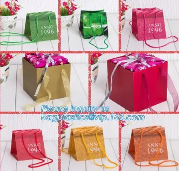 Art Coated Paper Gift Bags, custom paper gift bag with ribbon, paper gift packaging bags