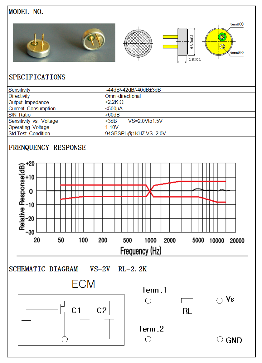 ECM-6018P D