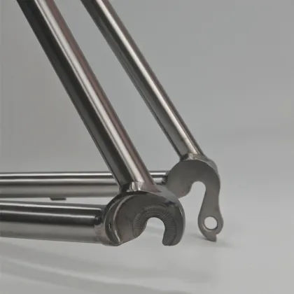 Titanium Touring Road Bicycle Frame